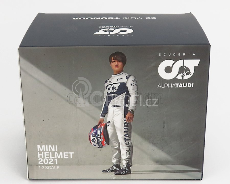 Mini helmet Arai helma F1 At02 Honda Ra620h Team Alpha Tauri N 22 1:2