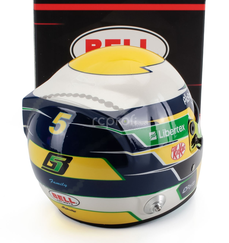 Mini helmet Bell helmet Casco Helmet F1 Gabriel Bortoleto Team Stake F1 Kick Sauber N 5 Season 2025 1:2 Různé