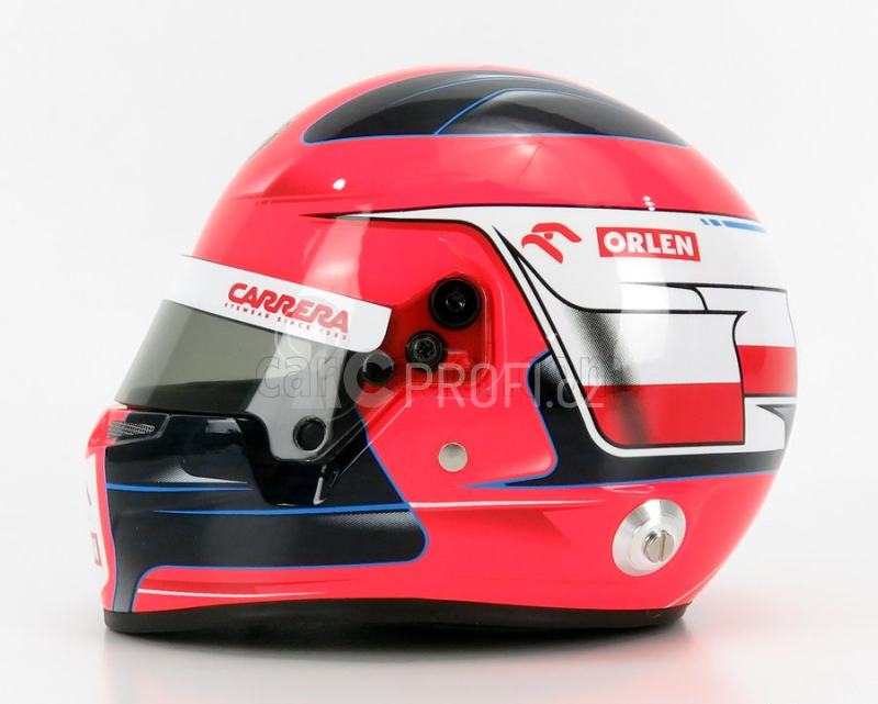 Mini helmet Bell helma F1 Alfa Romeo C39 Team Racing Orlen Season 2020 1:2, červená