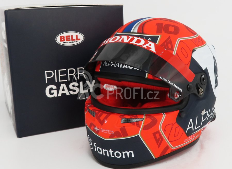 Mini helmet Bell helma F1 At02 Honda Ra620h Team Alpha Tauri N 10 1:2