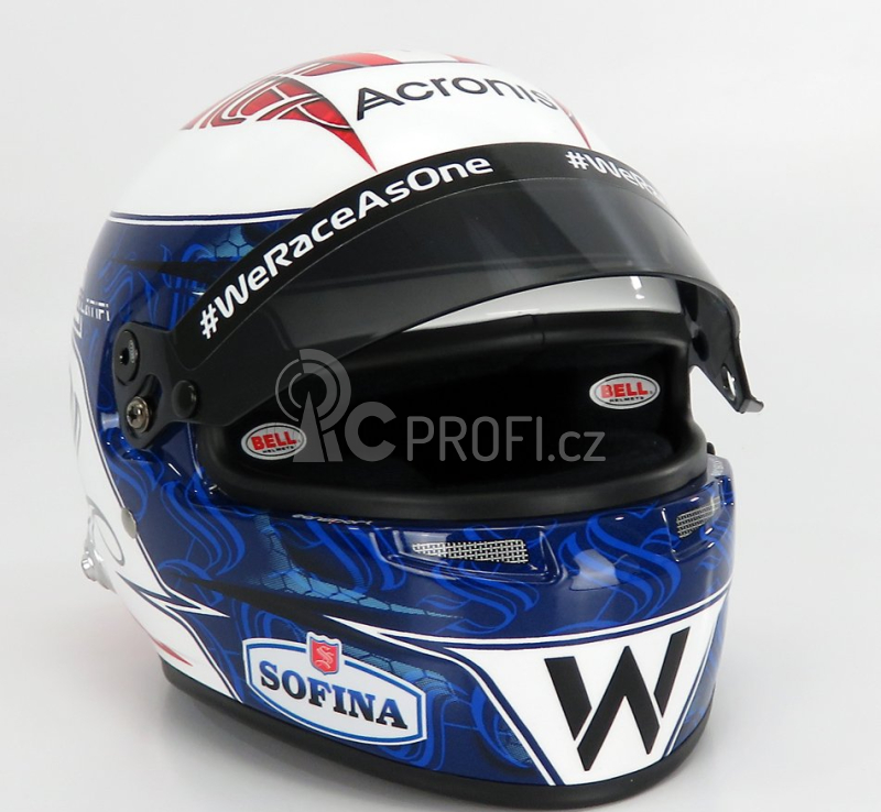 Mini helmet Bell helma F1 Williams Fw43b Mercedes M12 Eq Power+  N 6 1:2