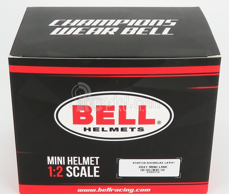 Mini helmet Bell helma F1 Williams Fw43b Mercedes M12 Eq Power+  N 6 1:2