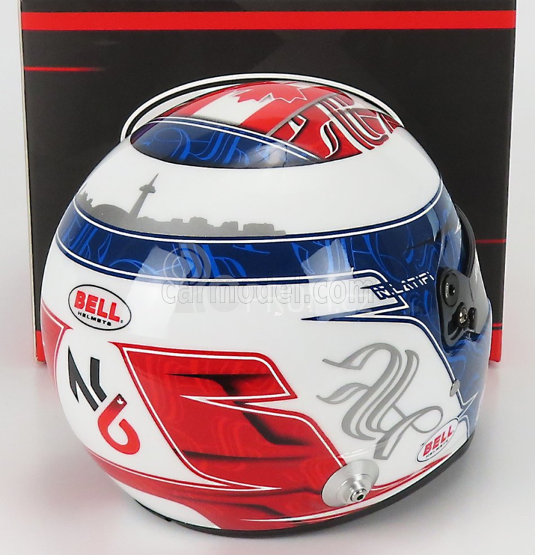 Mini helmet Bell helma F1 Williams Fw44 Team Williams Racing N 6 Season 2022 1:2