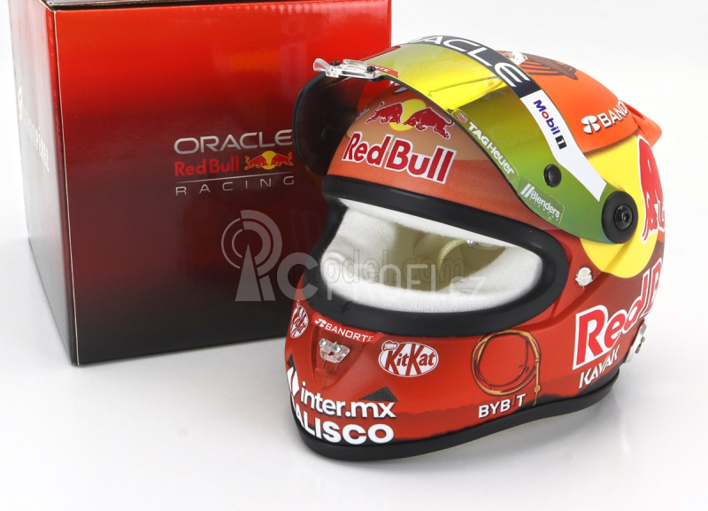 Mini helmet Schuberth helma F1 Sergio Perez Oracle Red Bull Racing N 11 1:2