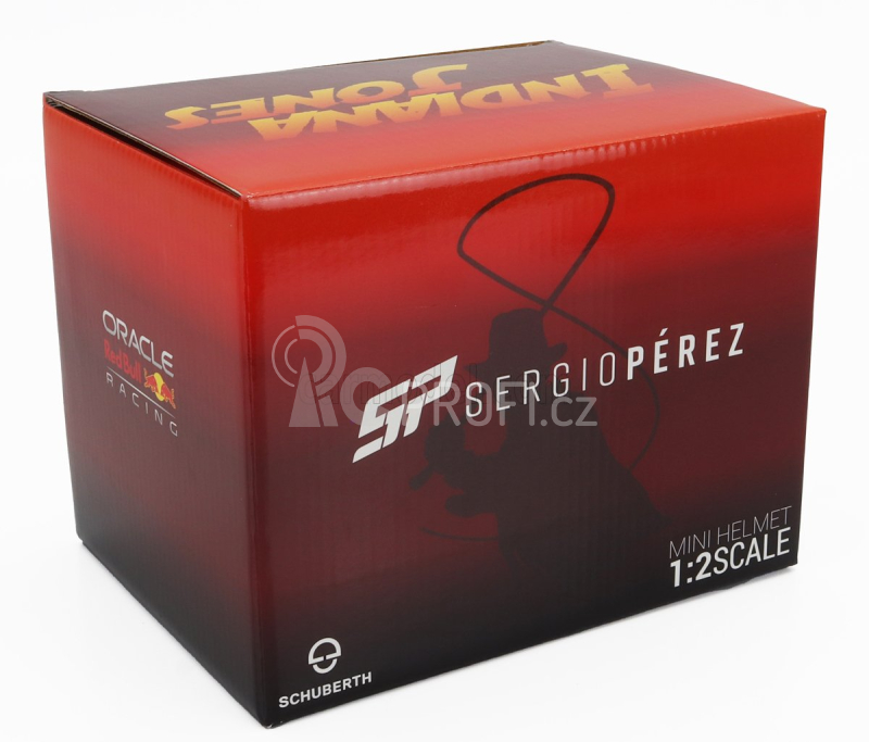 Mini helmet Schuberth helma F1 Sergio Perez Oracle Red Bull Racing N 11 1:2