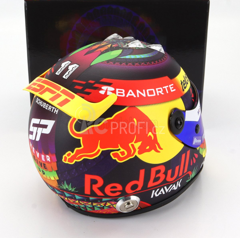 Mini helmet Schuberth helma F1 Sergio Perez Oracle Red Bull Racing N 11 1:2