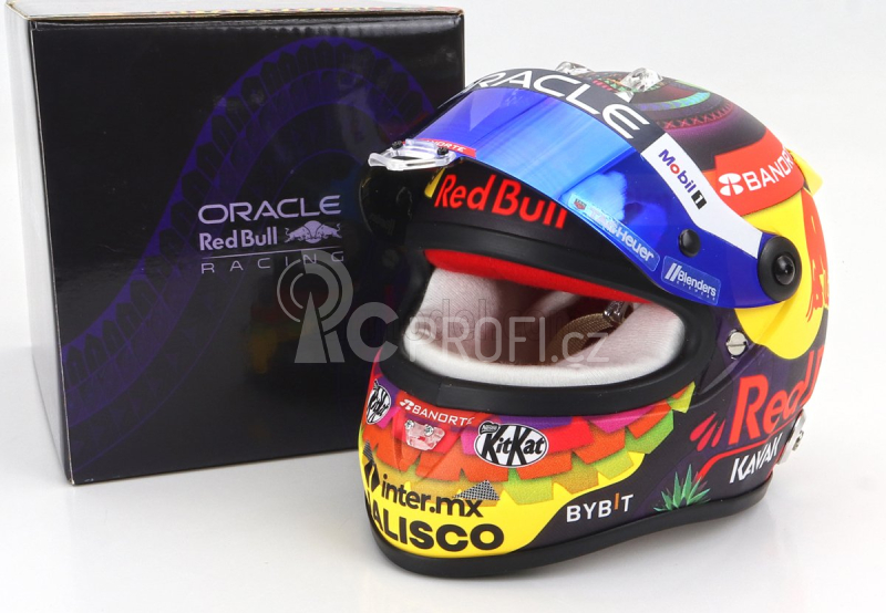 Mini helmet Schuberth helma F1 Sergio Perez Oracle Red Bull Racing N 11 1:2