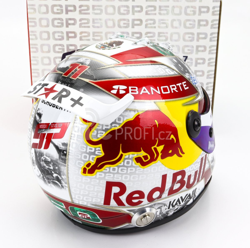 Mini helmet Schuberth helma F1 Sergio Perez Oracle Red Bull Racing N 11 1:2