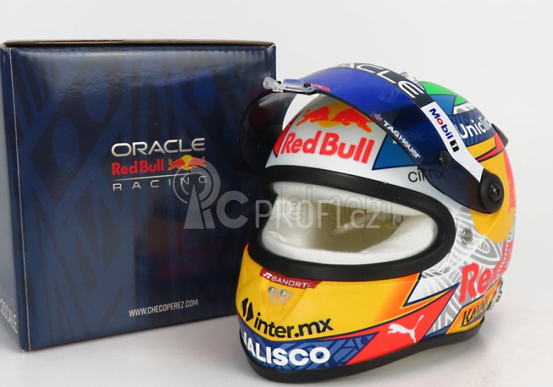 Mini helmet Schuberth helma F1 Rb18 Team Oracle Red Bull Racing N 11 1:2