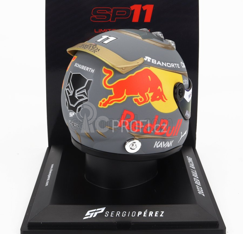 Mini helmet Schuberth helma F1 Red Bull Rb18 Oracle Red Bull Racing N 11 1:4