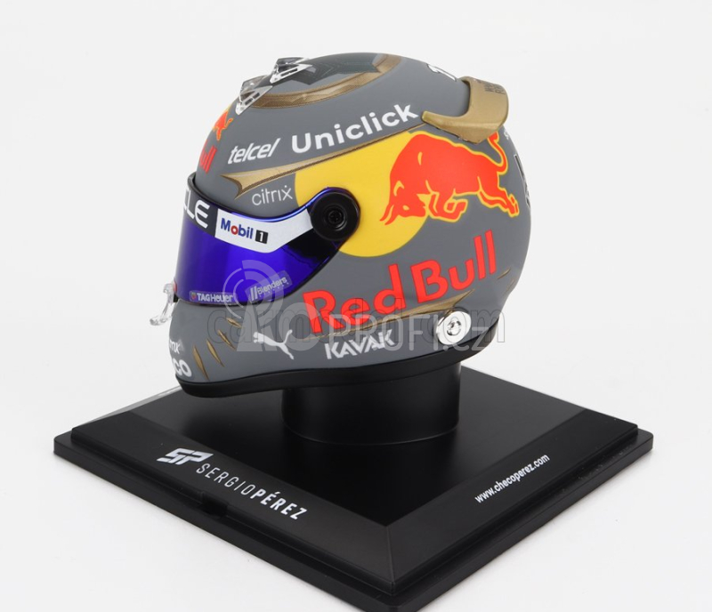 Mini helmet Schuberth helma F1 Red Bull Rb18 Oracle Red Bull Racing N 11 1:4