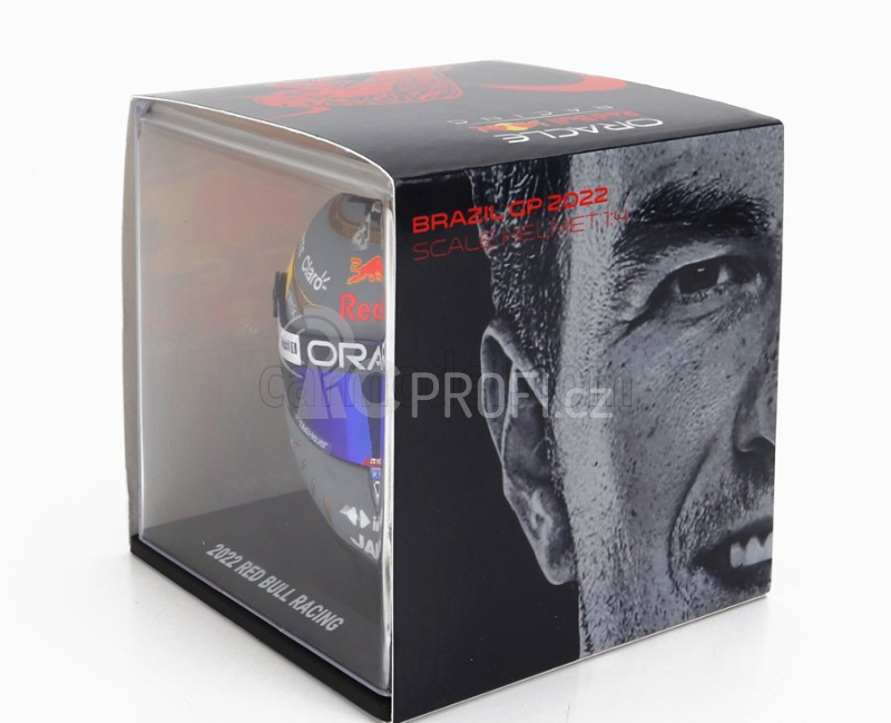 Mini helmet Schuberth helma F1 Red Bull Rb18 Oracle Red Bull Racing N 11 1:4