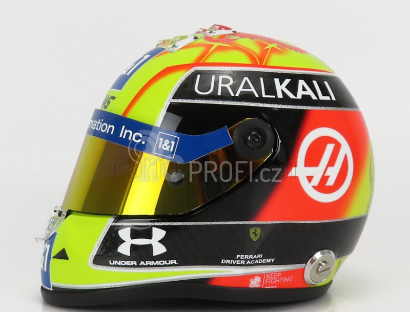 Mini helmet Schuberth helma F1 Vf-21 Team Uralkali N 47 1:2
