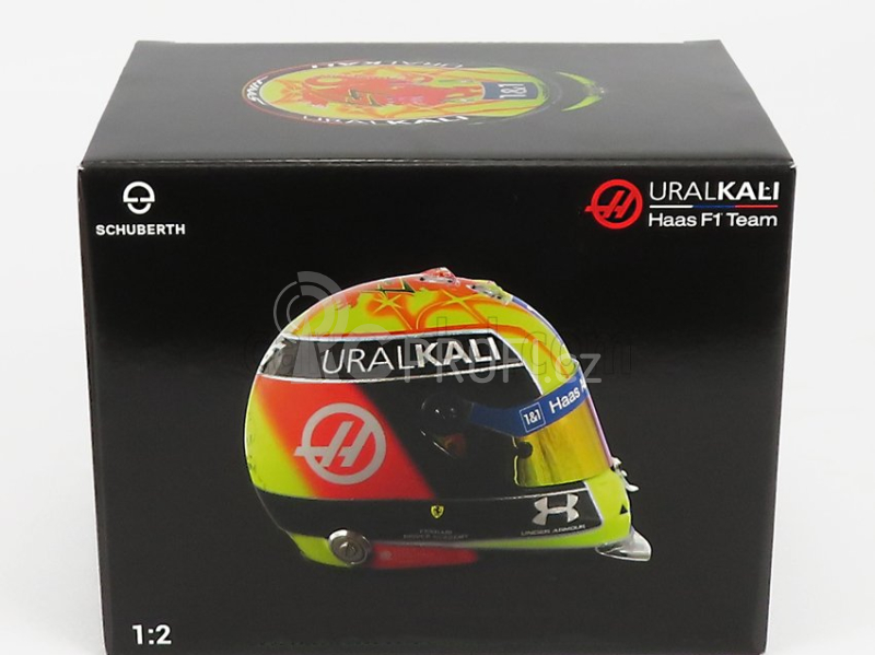 Mini helmet Schuberth helma F1 Vf-21 Team Uralkali N 47 1:2