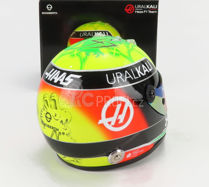 Mini helmet Schuberth helma F1 Vf-21 Team Uralkali N 47 1:2