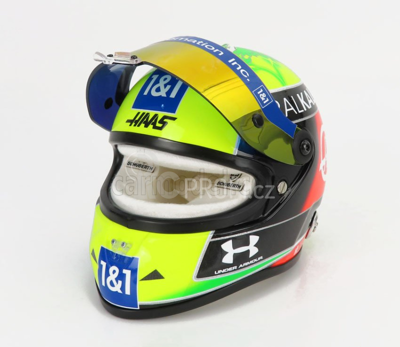 Mini helmet Schuberth helma F1 Vf-21 Team Uralkali N 47 1:2