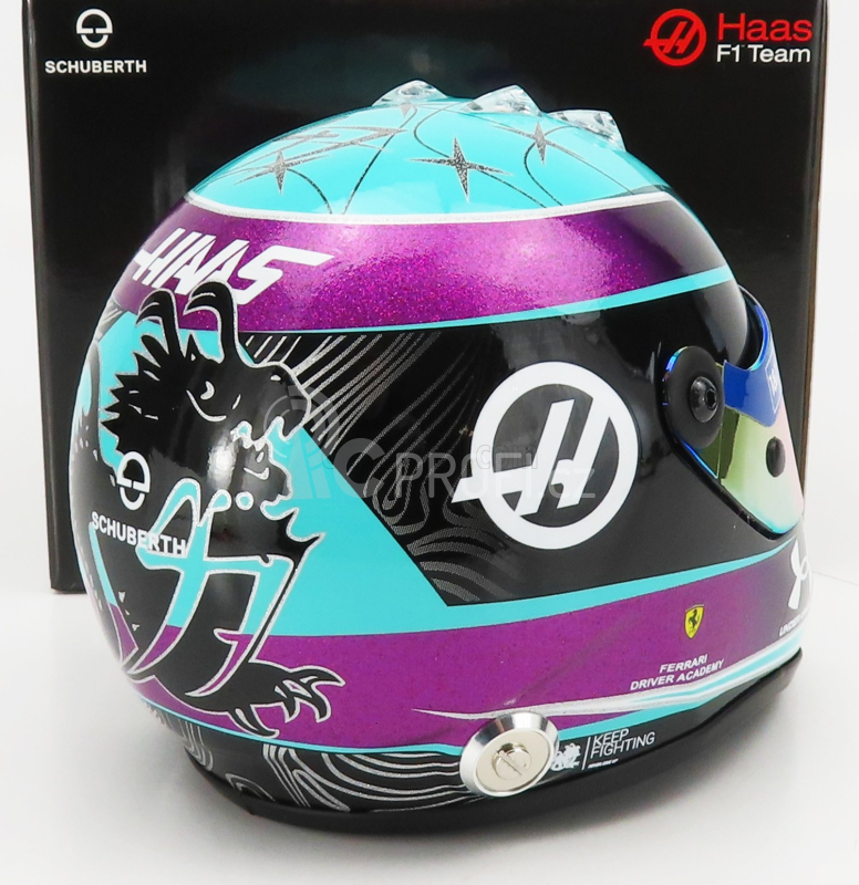 Mini helmet Schuberth helma F1 Vf-22 Team Haas N 47 1:2