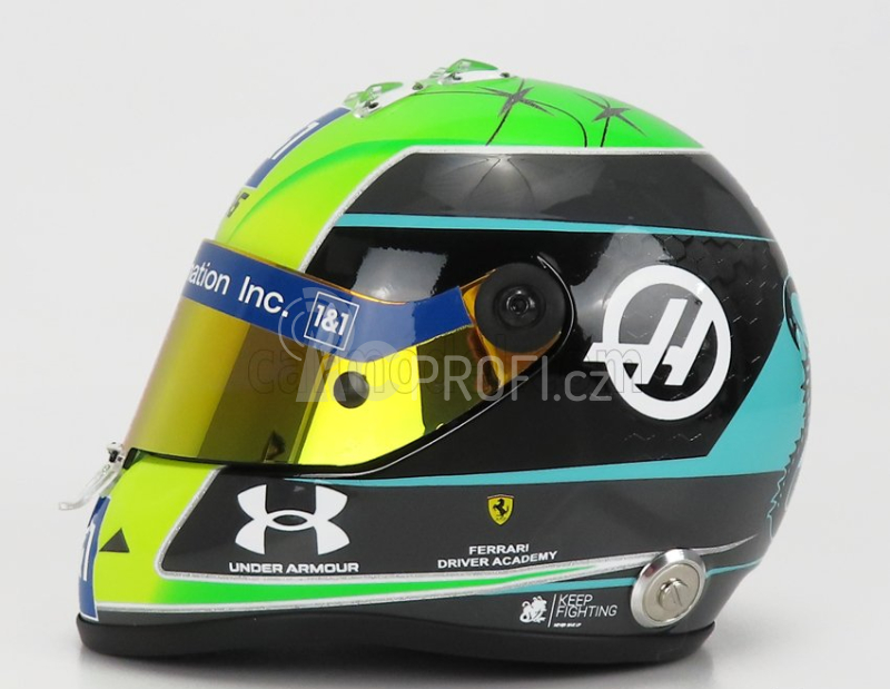 Mini helmet Schuberth helma F1 Vf-22 Team Haas N 47 1:2