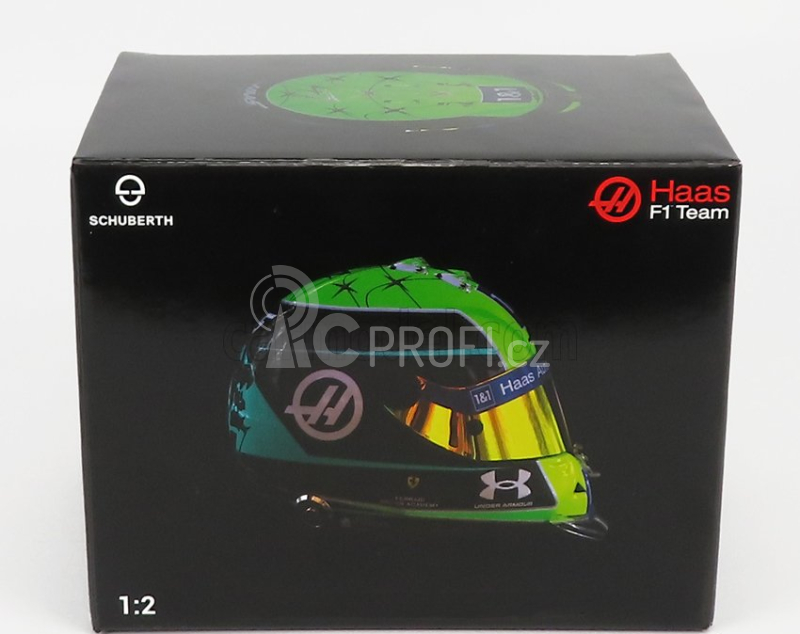 Mini helmet Schuberth helma F1 Vf-22 Team Haas N 47 1:2