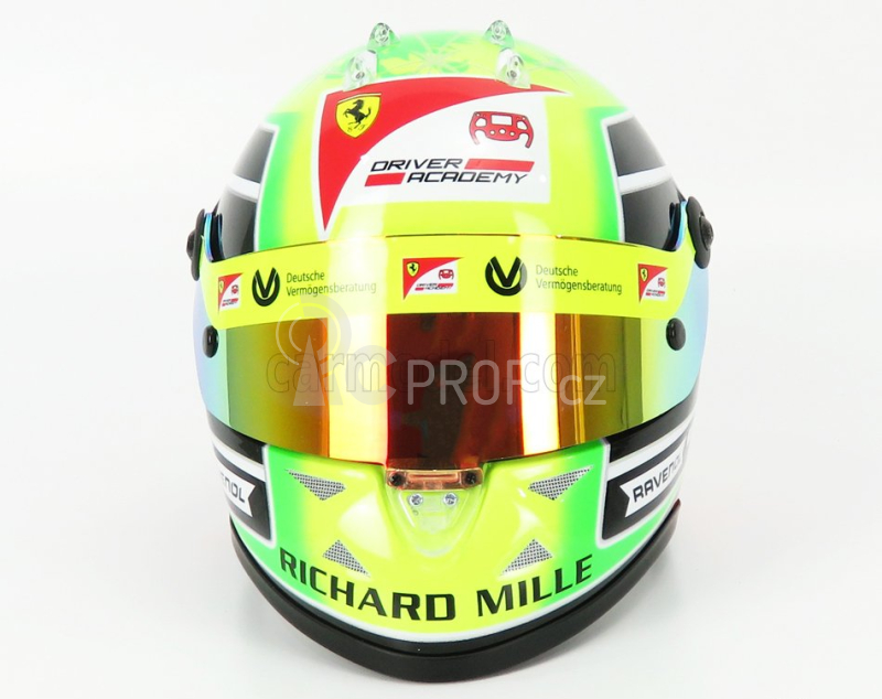 Mini helmet Schuberth helma F2 Dallara Team Prema Racing N 20 1:2