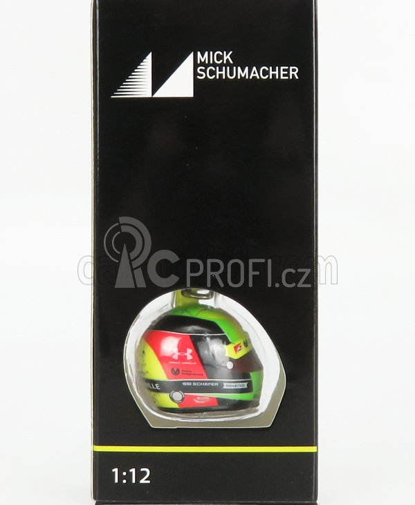 Mini helmet Schuberth helma - klíčenka F2 Dallara Team Prema Racing N 20 1:12
