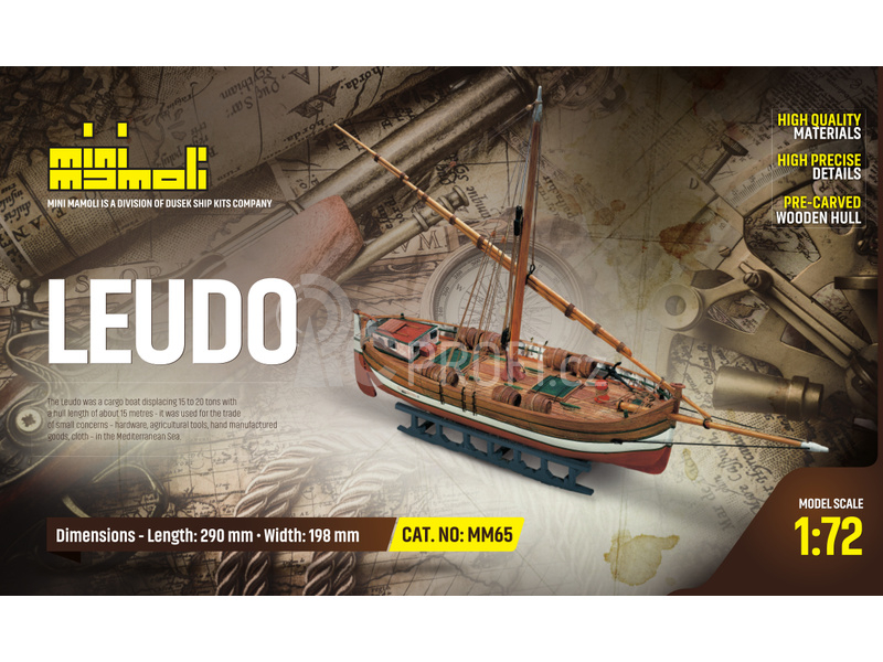 MINI MAMOLI Leudo 1:72 kit