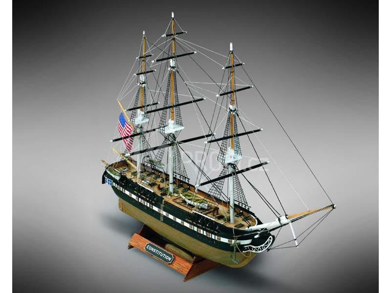 MINI MAMOLI U.S.S. Constitution 1:330 kit