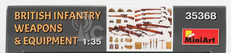 Miniart Accessories British Infantry Military Weapons & Equipment 1:35 /