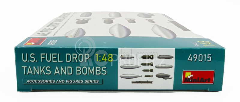 Miniart Accessories Military U.s. Fuel Drop Tanks And Bomb 1:48 /