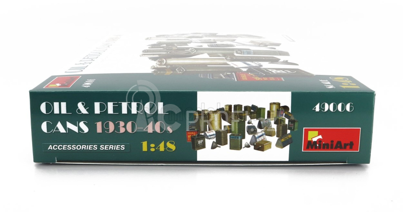 Miniart Accessories Oil & Petrol Cans 1930-1940 1:48 /