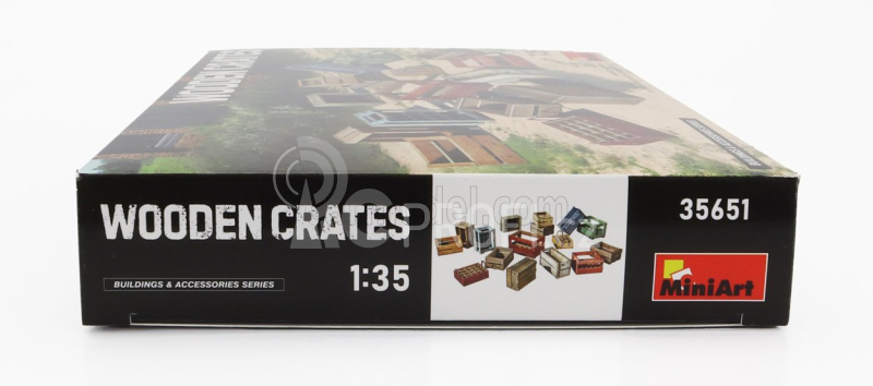 Miniart Accessories Wooden Crates 1:35 /
