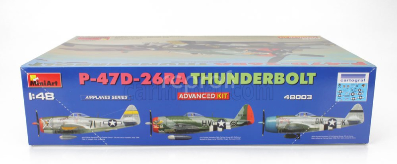 Miniart Dragon wings P-47d-26ra Thunderbolt Airplane Military 1942 1:48 /