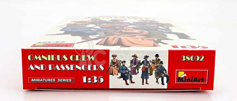 Miniart Figures Omnibus Crew And Passengers 1:35 /