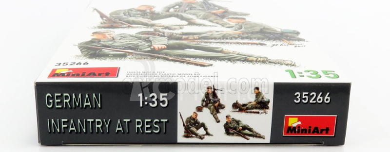 Miniart Figures Soldati - Soldiers Military German Infantry At Rest 1:35 /