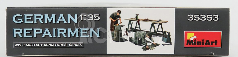 Miniart Figures Soldati - Soldiers Military German Repairman 1944 1:35 /
