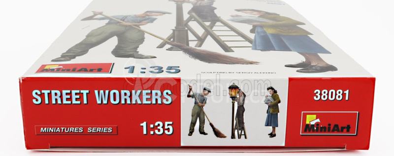 Miniart Figures Street Workers 1:35 /