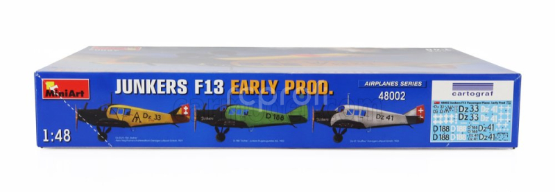 Miniart Junkers F13 Military Airplane 1942 1:48 /
