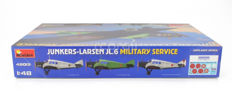 Miniart Junkers Larsen Jl.6 Military Service Airplane 1942 1:48 /