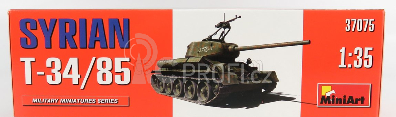 Miniart Kampfpanzer T-34/85 Military Tank Syrian 1944 1:35 /