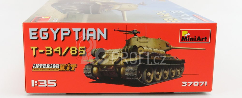 Miniart Kampfpanzer T-34/85 Tank Military Egyptian 1944 1:35 /