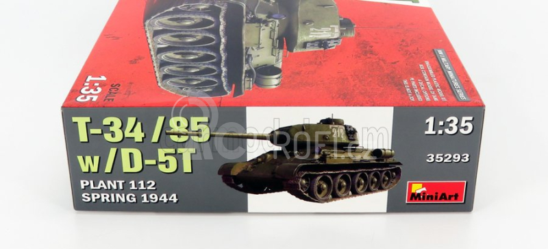 Miniart Kampfpanzer T-34/85 Tank Military Spring 1944 1:35 /