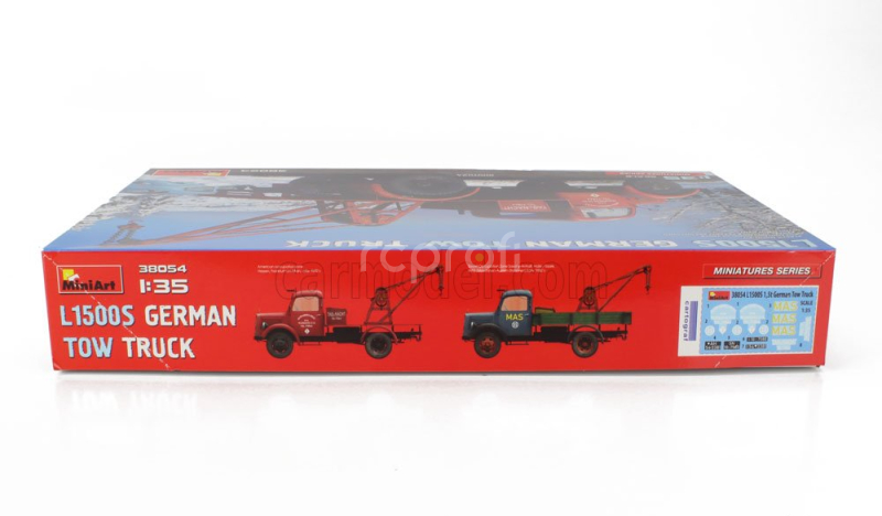 Miniart Mercedes benz L1500s German Tow Truck Carro Attrezzi 1942 1:35 /