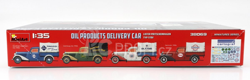 Miniart Mercedes benz Type 170v Truck Oil Products 1935 1:35 /