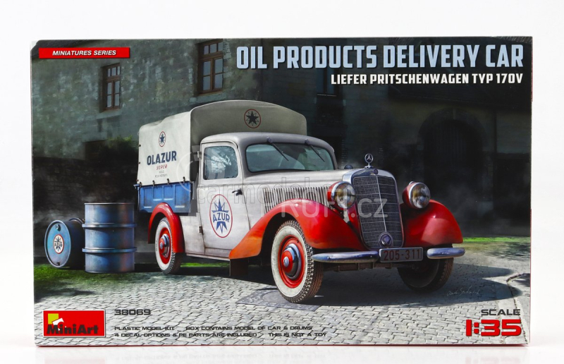 Miniart Mercedes benz Type 170v Truck Oil Products 1935 1:35 /