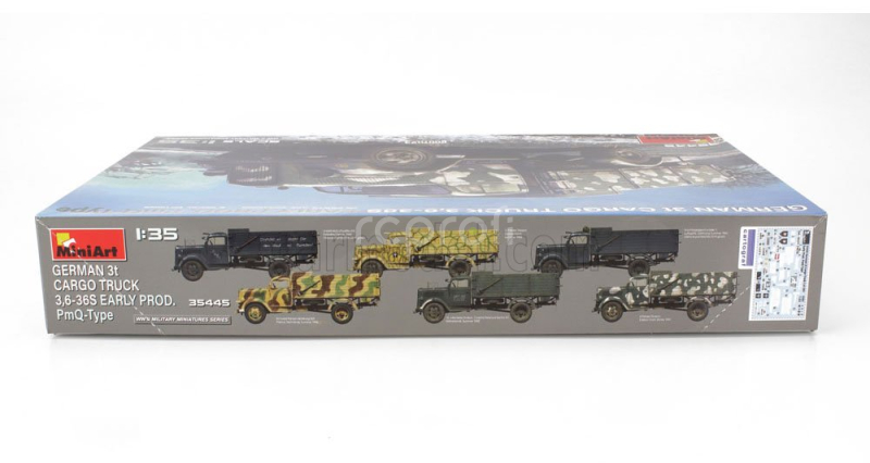Miniart Opel Blitz Pmq Type German 3t Cargo Military Truck 1952 1:35 /