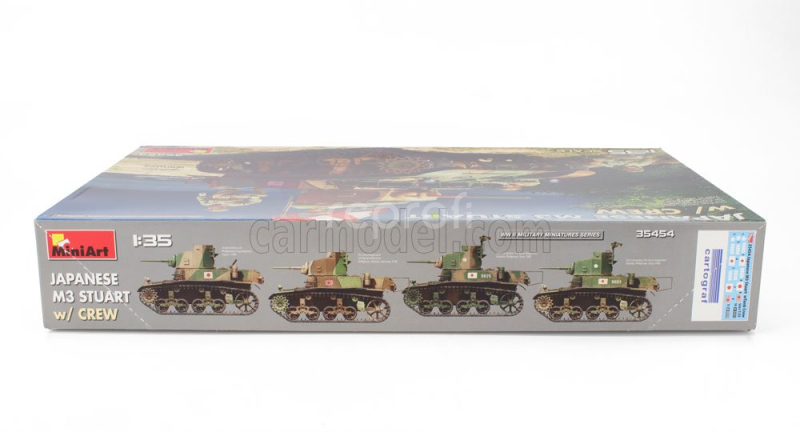 Miniart Tank Japanese M3 Stuart With Crew Military 1945 1:35 /
