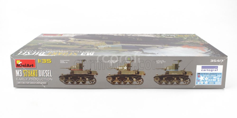 Miniart Tank M3 Stuart Diesel Military 1945 1:35 /