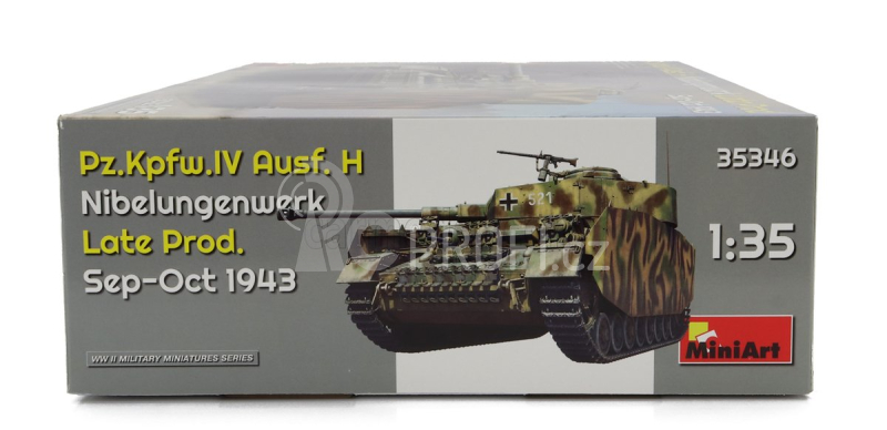 Miniart Tank P.kpfw.iv Ausf. H Military Nibelungenwerk 1943 1:35 /