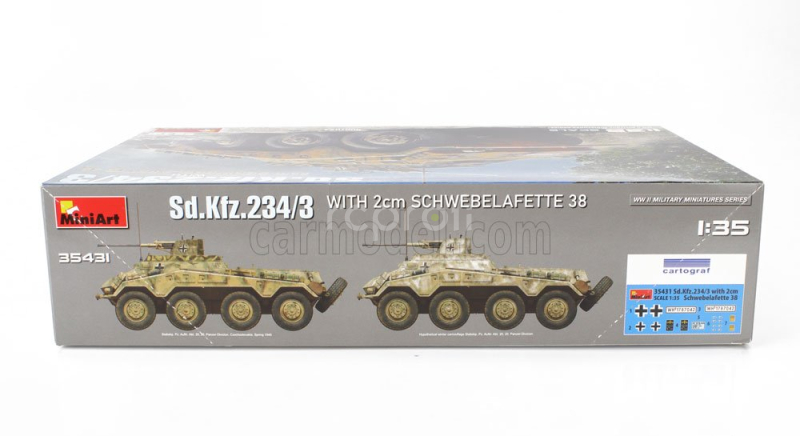 Miniart Tank Sd.kfz. 234/3 Military 1945 1:35 /