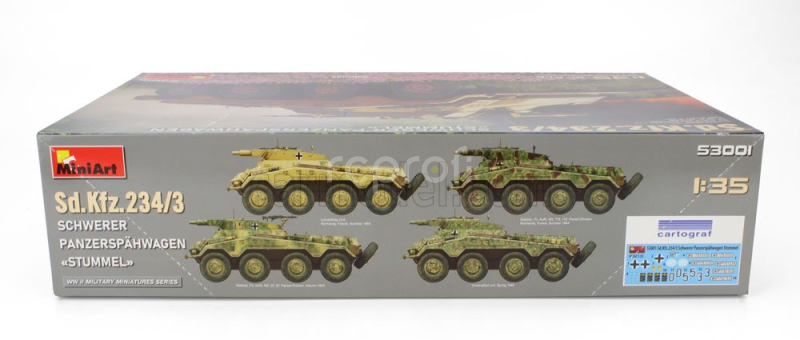 Miniart Tank Sd.kfz. 234/3 Stummel Military 1945 1:35 /